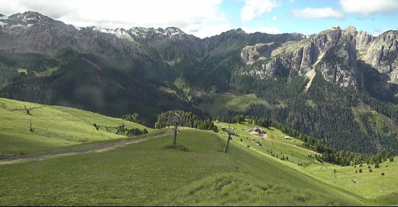 Webcam Pozza di Fassa-Aloch-Buffaure  - Rifugio Baita Cuz