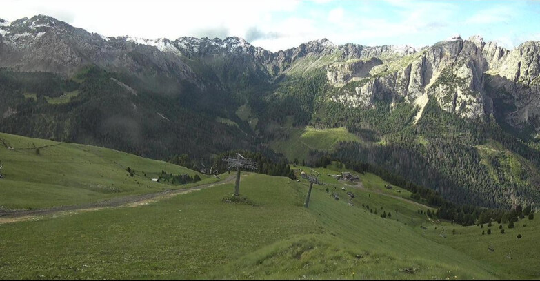Webcam Pozza di Fassa-Aloch-Buffaure  - Rifugio Baita Cuz