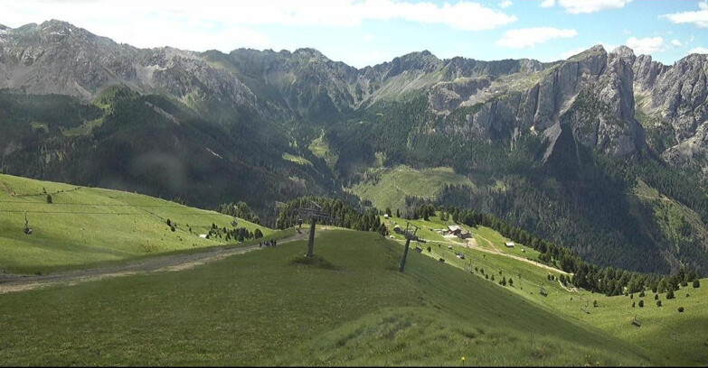 Webcam Pozza di Fassa-Aloch-Buffaure  - Rifugio Baita Cuz
