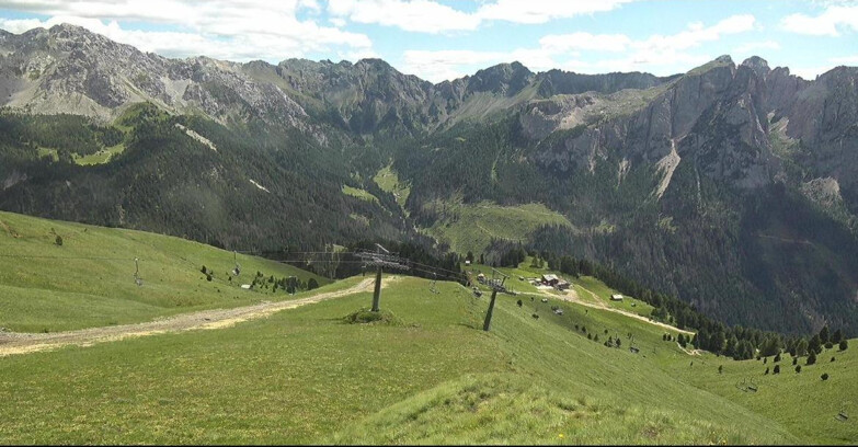 Webcam Pozza di Fassa-Aloch-Buffaure  - Rifugio Baita Cuz