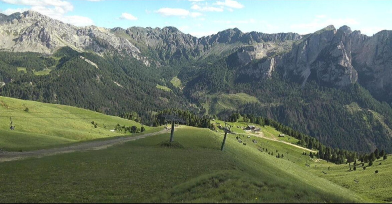 Webcam Pozza di Fassa-Aloch-Buffaure  - Rifugio Baita Cuz