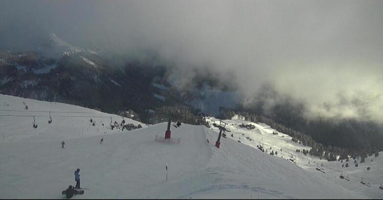 Webcam Pozza di Fassa-Aloch-Buffaure  - Baita Cuz Hütte