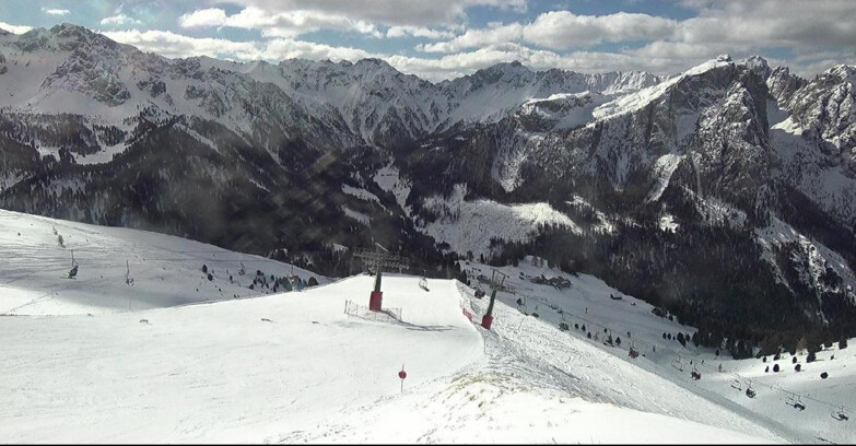 Webcam Pozza di Fassa-Aloch-Buffaure  - Rifugio Baita Cuz
