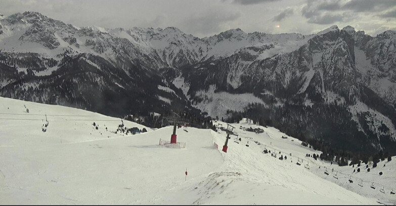 Webcam Pozza di Fassa-Aloch-Buffaure  - Rifugio Baita Cuz