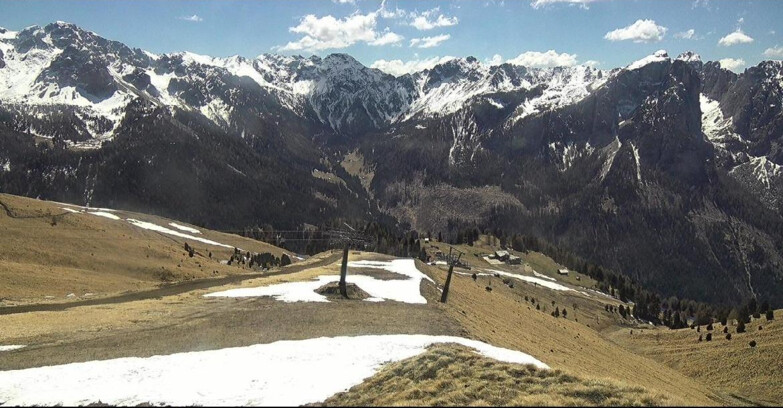 Webcam Pozza di Fassa-Aloch-Buffaure  - Rifugio Baita Cuz