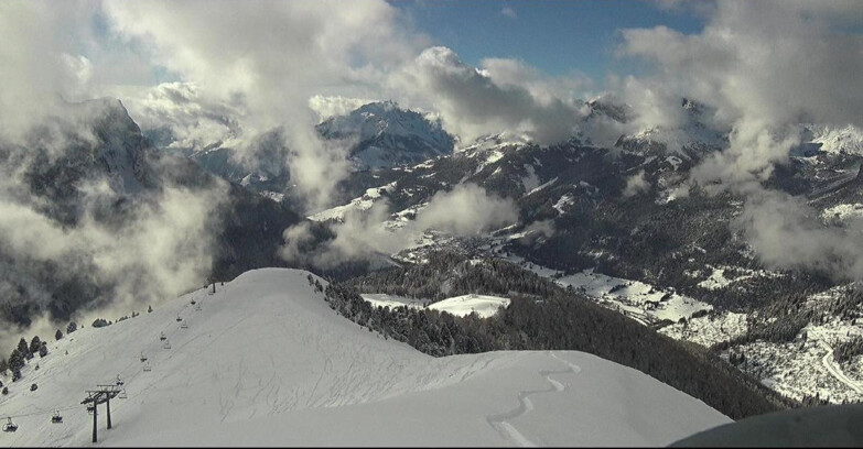 Webcam Pozza di Fassa-Aloch-Buffaure  - Valvacin B Piste