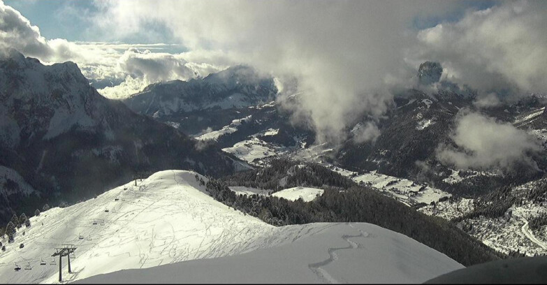 Webcam Pozza di Fassa-Aloch-Buffaure  - Valvacin B Piste