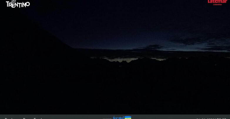 Webcam Пампеаго - Предаццо - Оберегген	 - Latemar- Feudo Ovest