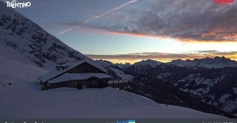 Webcam Пампеаго - Предаццо - Оберегген	 - Latemar- Feudo Ovest