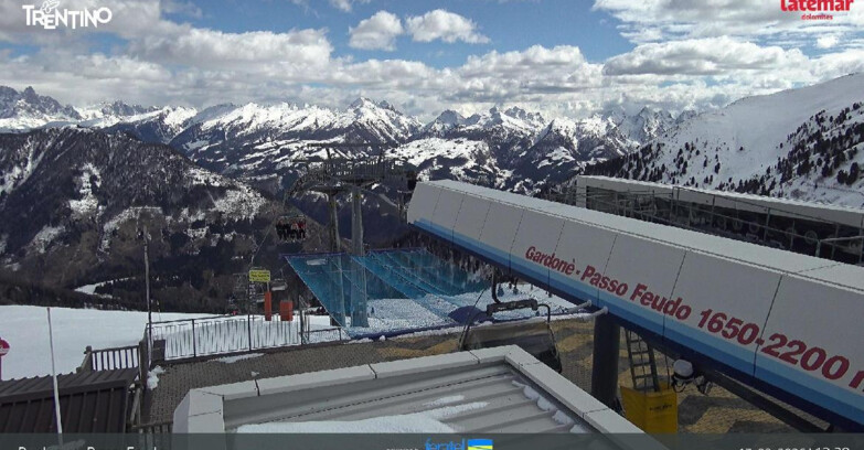 Webcam Pampeago  - Predazzo -  Obereggen - Latemar- Feudo est