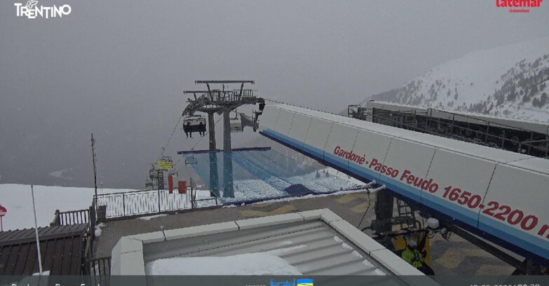 Webcam Пампеаго - Предаццо - Оберегген	 - Latemar- Feudo est