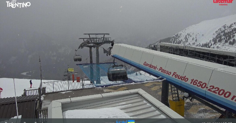 Webcam Пампеаго - Предаццо - Оберегген	 - Latemar- Feudo est