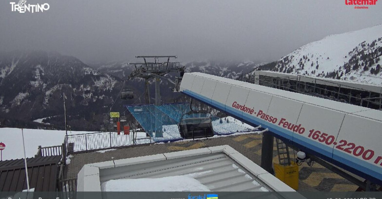 Webcam Пампеаго - Предаццо - Оберегген	 - Latemar- Feudo est