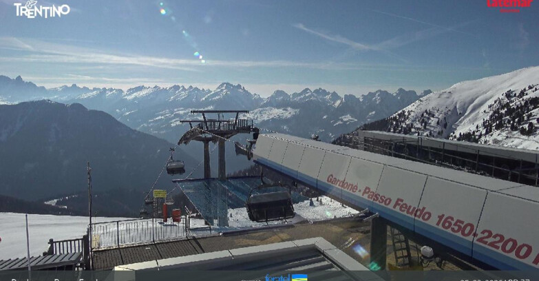 Webcam Pampeago  - Predazzo -  Obereggen - Latemar- Feudo est