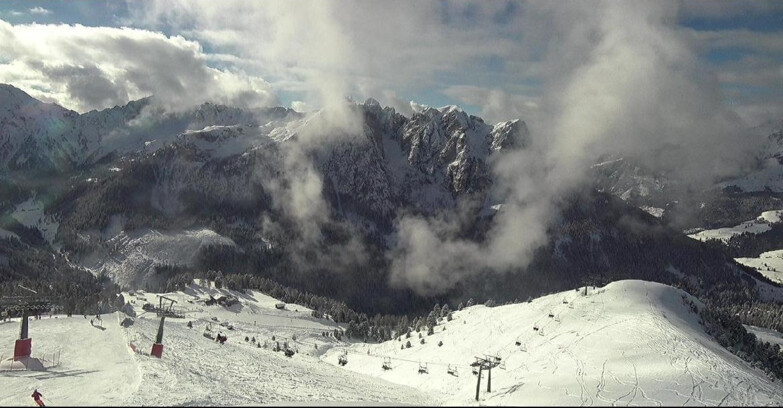 Webcam Pozza di Fassa-Aloch-Buffaure  - Cima 11 und Cima 12