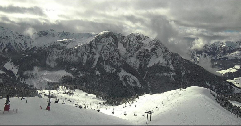 Webcam Pozza di Fassa-Aloch-Buffaure  - Cima 11 und Cima 12