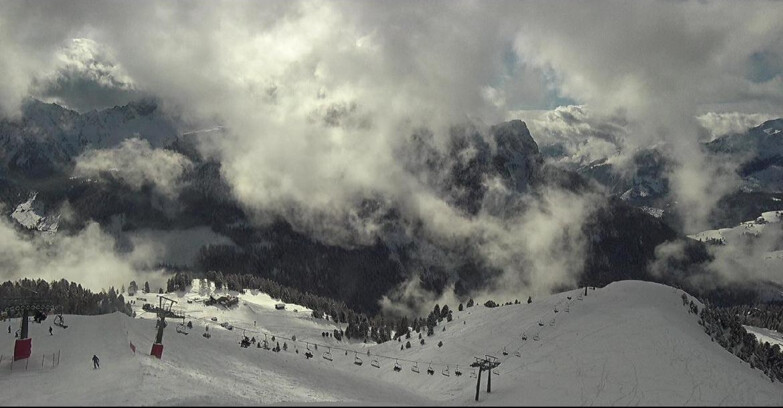 Webcam Pozza di Fassa-Aloch-Buffaure  - Cima 11 und Cima 12
