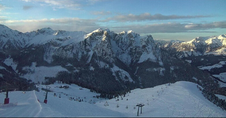 Webcam Pozza di Fassa-Aloch-Buffaure  - Cima 11 e Cima 12