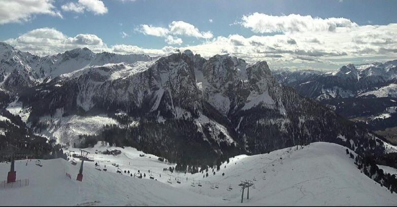 Webcam Pozza di Fassa-Aloch-Buffaure  - Cima 11 e Cima 12