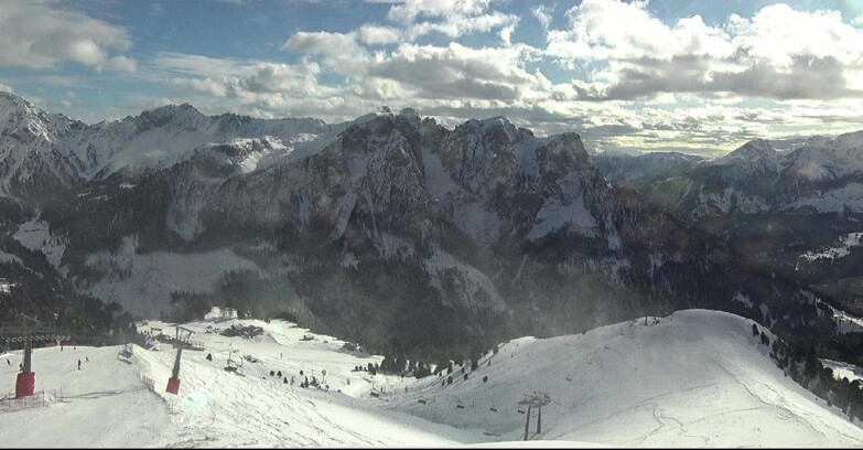 Webcam Pozza di Fassa-Aloch-Buffaure  - Cima 11 e Cima 12