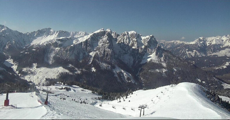 Webcam Pozza di Fassa-Aloch-Buffaure  - Cima 11 e Cima 12