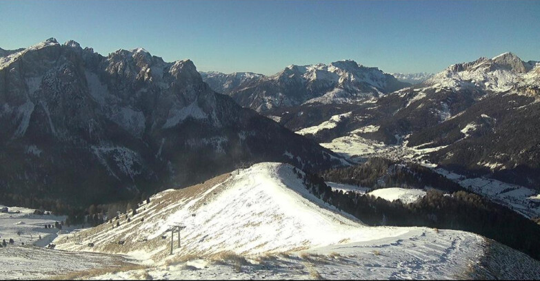 Webcam Pozza di Fassa-Aloch-Buffaure  - Panorama da Buffaure