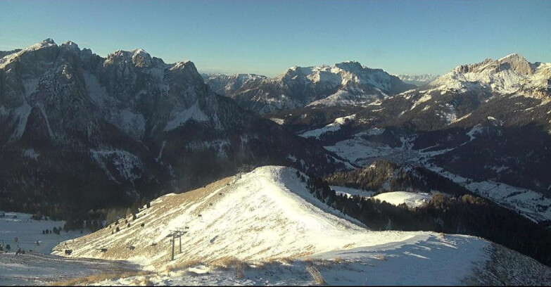 Webcam Pozza di Fassa-Aloch-Buffaure  - Panorama da Buffaure