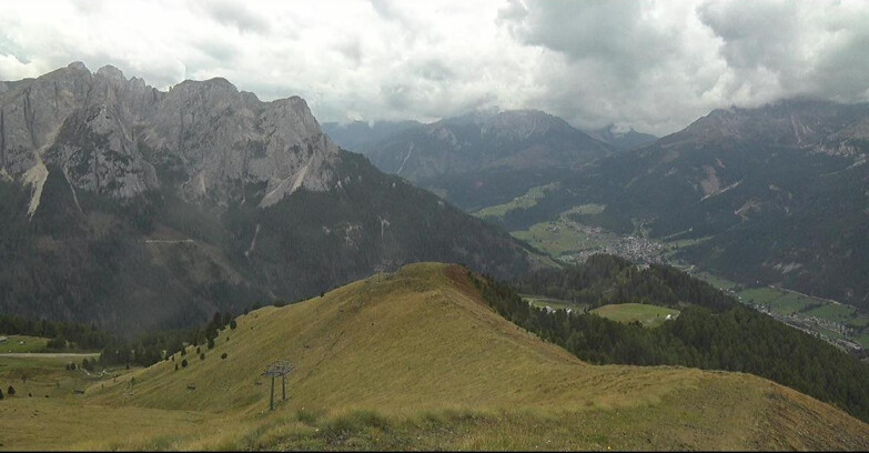 Webcam Pozza di Fassa-Aloch-Buffaure - Panorama da Buffaure