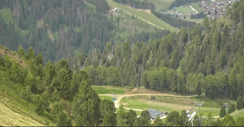Webcam Pozza di Fassa-Aloch-Buffaure  - Panorama da Buffaure