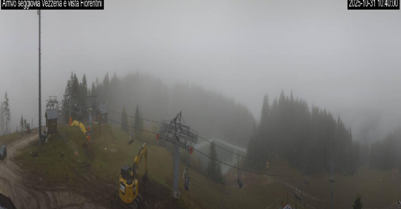 Webcam Lavarone - Chair lift Laghetto 