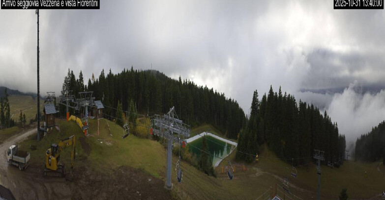 Webcam Lavarone - Chair lift Laghetto 