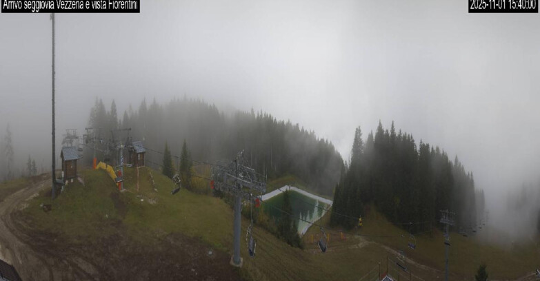 Webcam Ski area Lavarone - Arrivo seggiovia Laghetto