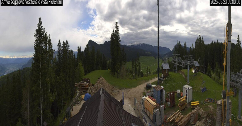 Webcam Ski Area Lavarone  - Chair lift Laghetto 