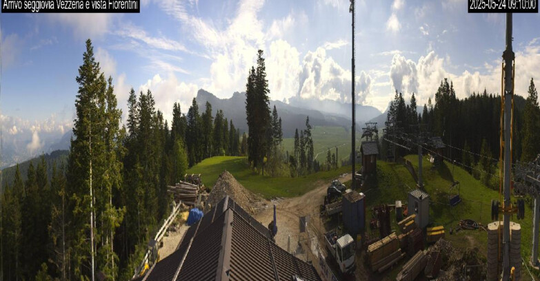 Webcam Lavarone - Chair lift Laghetto 