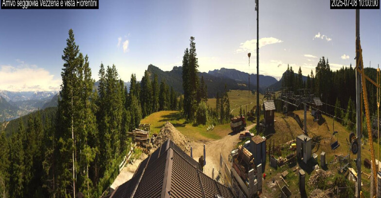 Webcam Лавароне  - Chair lift Laghetto 