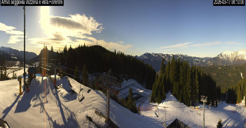 Webcam Ski Area Lavarone  - Chair lift Laghetto 
