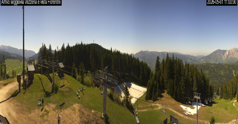 Webcam Lavarone - Chair lift Laghetto 