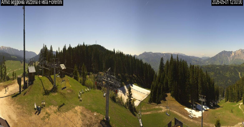 Webcam Lavarone - Chair lift Laghetto 