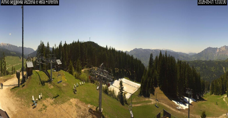 Webcam Lavarone - Chair lift Laghetto 