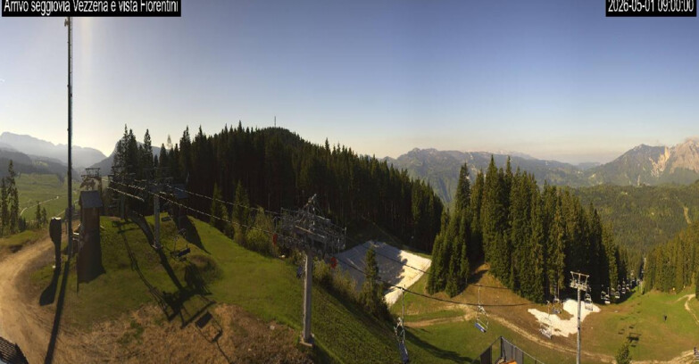 Webcam Lavarone - Chair lift Laghetto 
