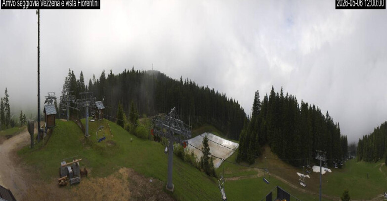 Webcam Lavarone Skigegiet - Laghetto Sessellift 