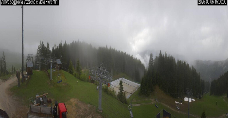 Webcam Lavarone Skigegiet - Laghetto Sessellift 