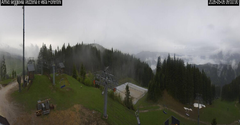 Webcam Lavarone Skigegiet - Laghetto Sessellift 