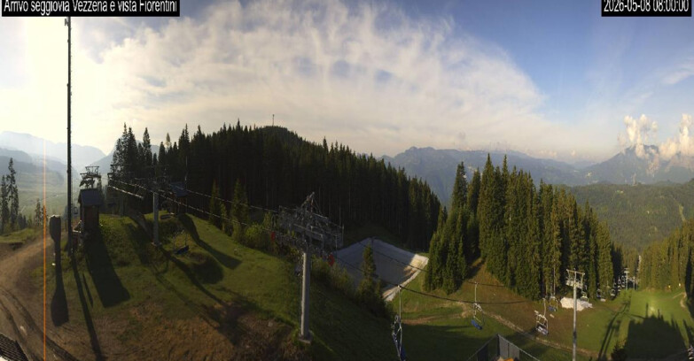 Webcam Лавароне  - Chair lift Laghetto 