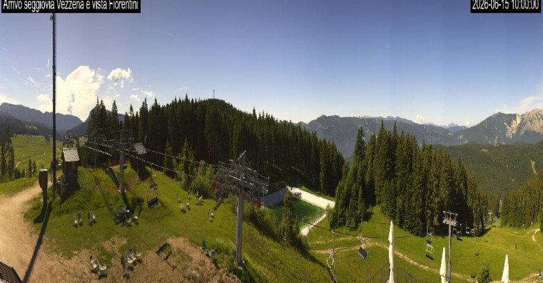 Webcam Ski Area Lavarone  - Chair lift Laghetto 