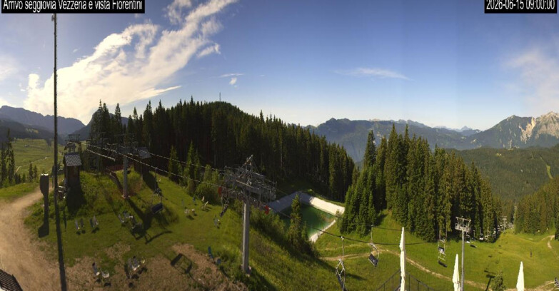 Webcam Ski Area Lavarone  - Chair lift Laghetto 