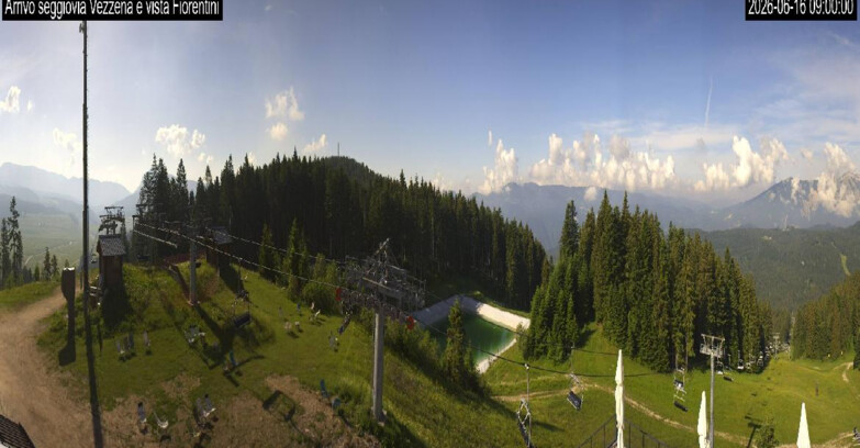 Webcam Lavarone - Chair lift Laghetto 