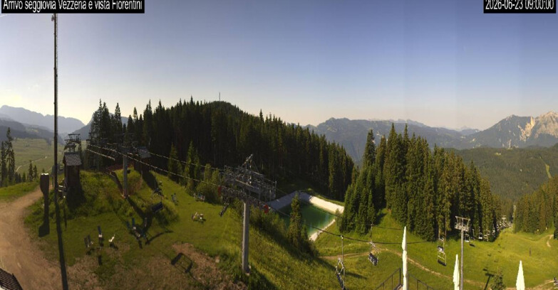 Webcam Lavarone - Chair lift Laghetto 