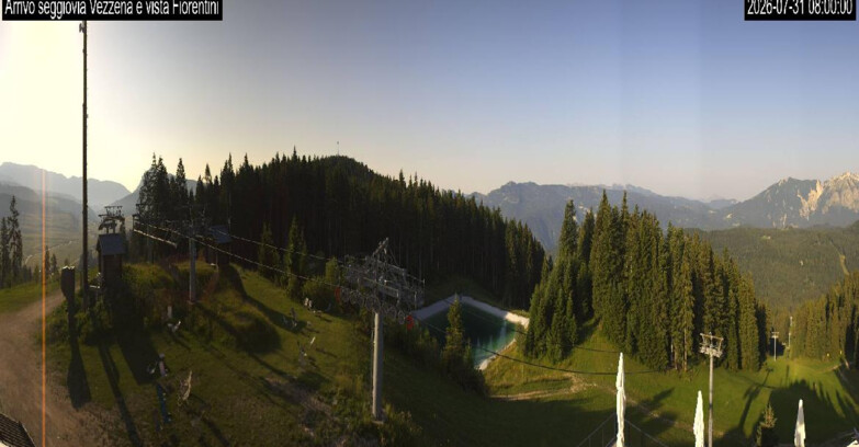 Webcam Lavarone - Chair lift Laghetto 