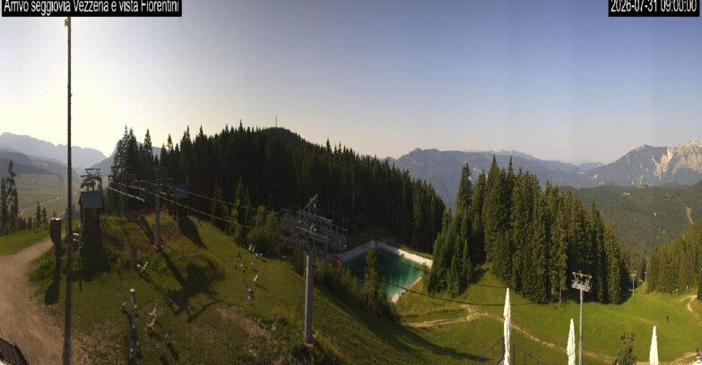 Webcam Lavarone - Chair lift Laghetto 